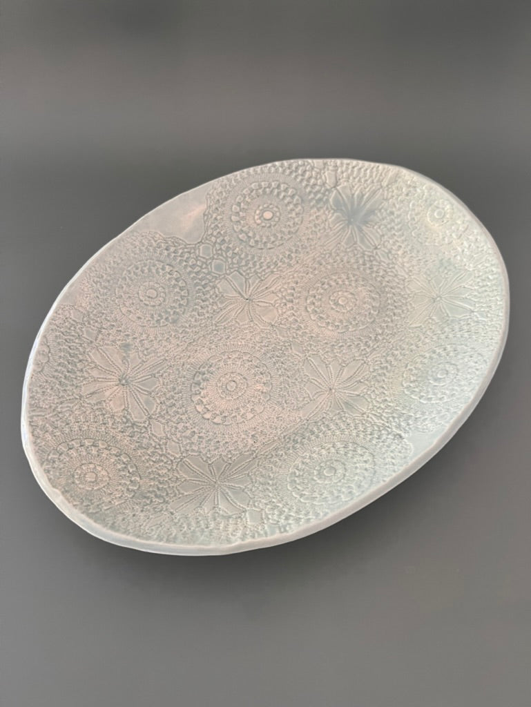Patterned bowl in Light Green