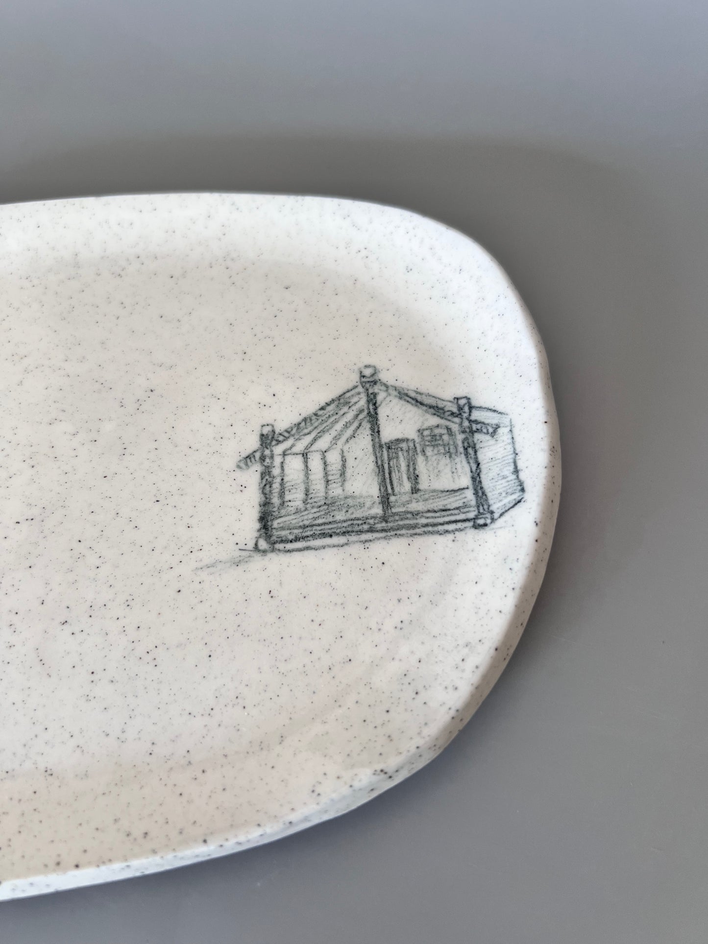 Small Marae Plate