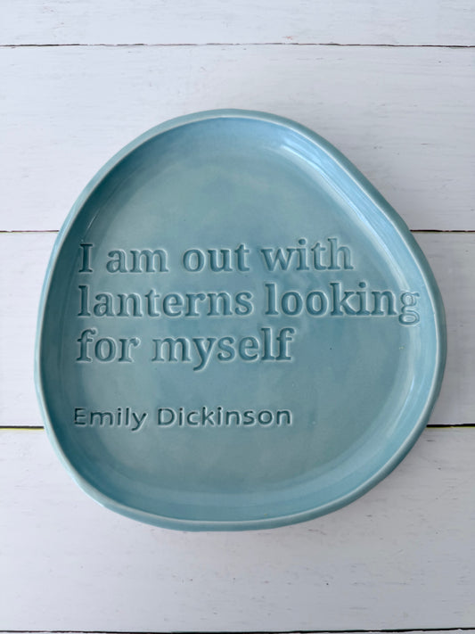 Emily Dickinson quote trinket