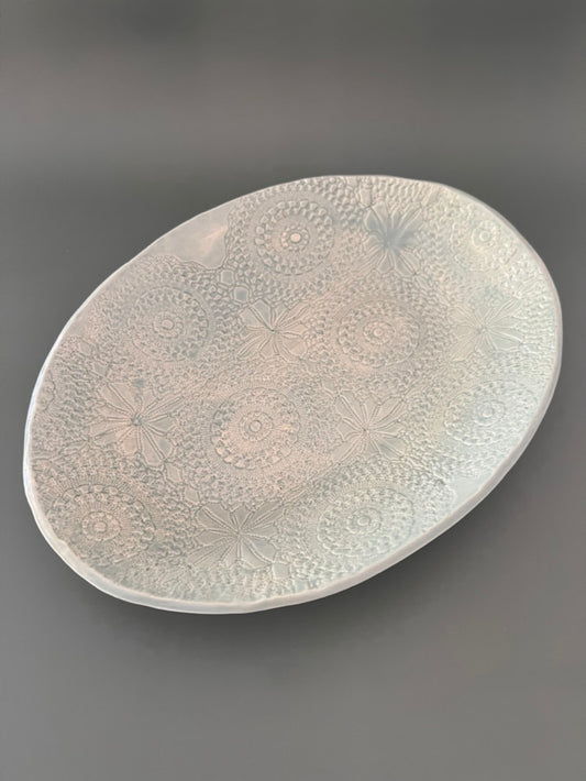 Patterned bowl in Light Green