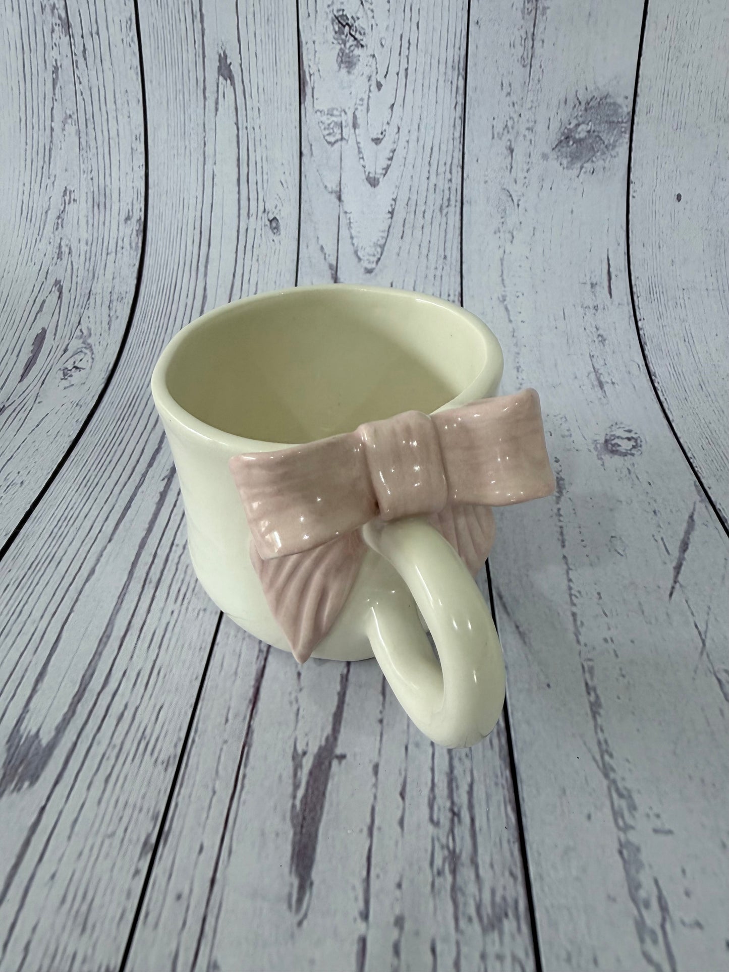 Pink Bow Mug