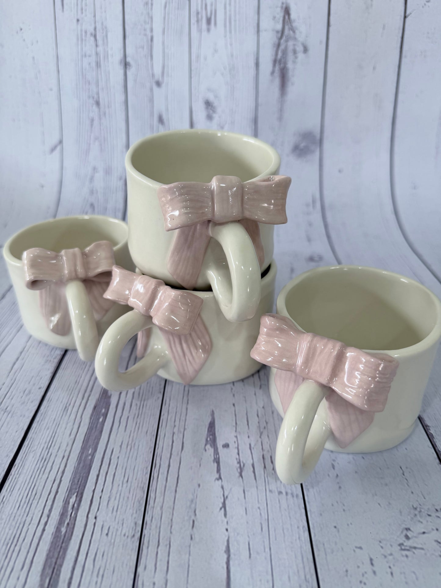 Pink Bow Mug