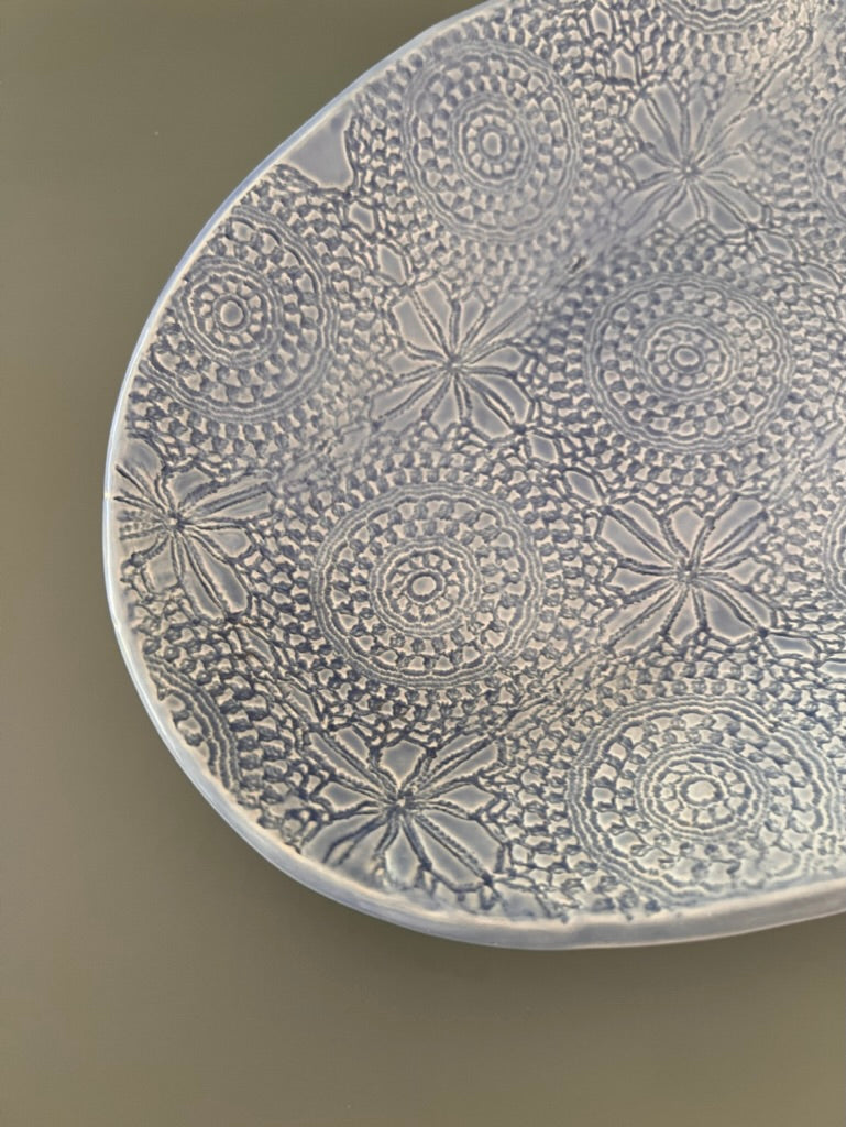 Large patterned bowl
