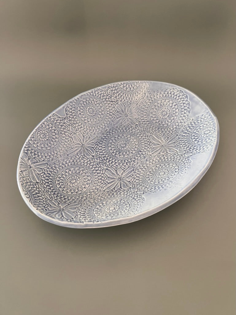 Large patterned bowl