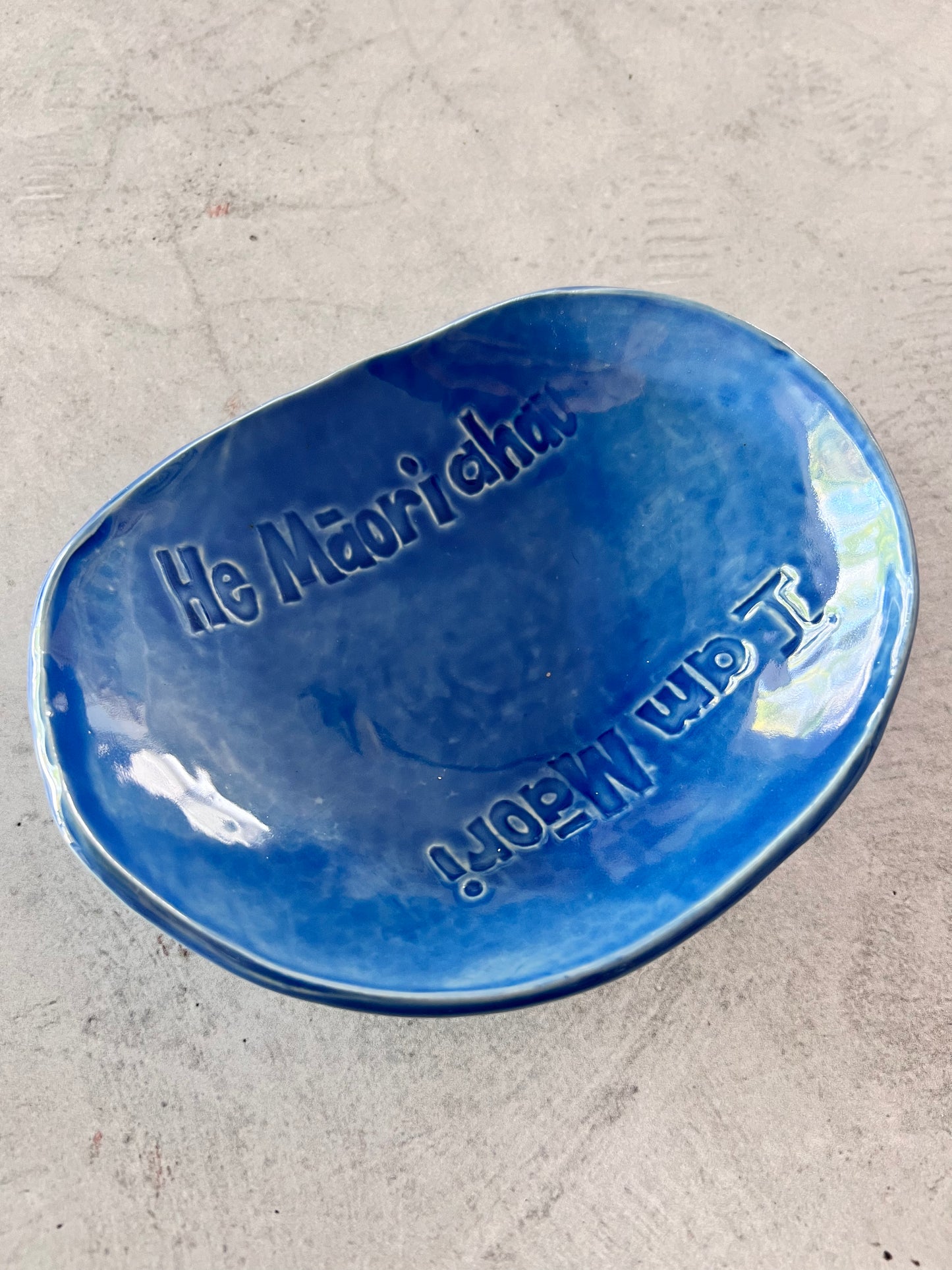 He Māori ahau - I am Māori bowl