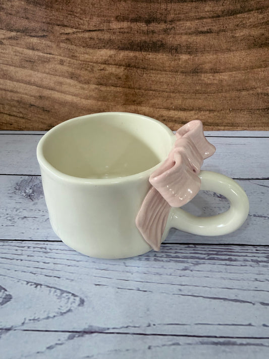 Pink Bow Mug