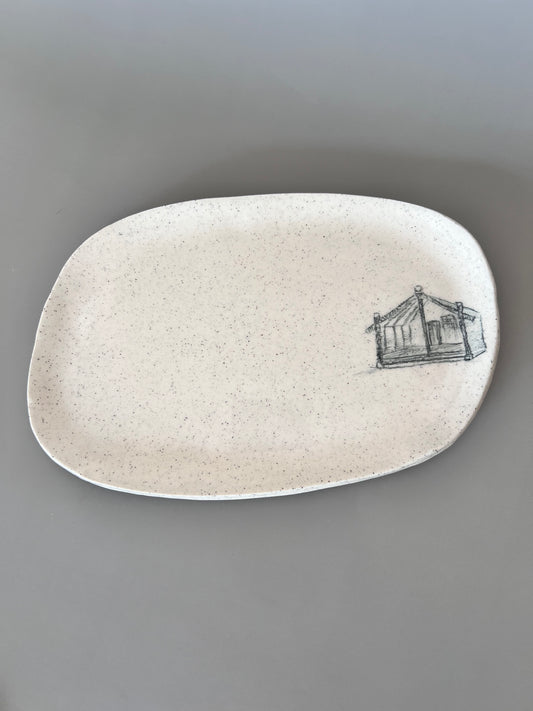 Small Marae Plate