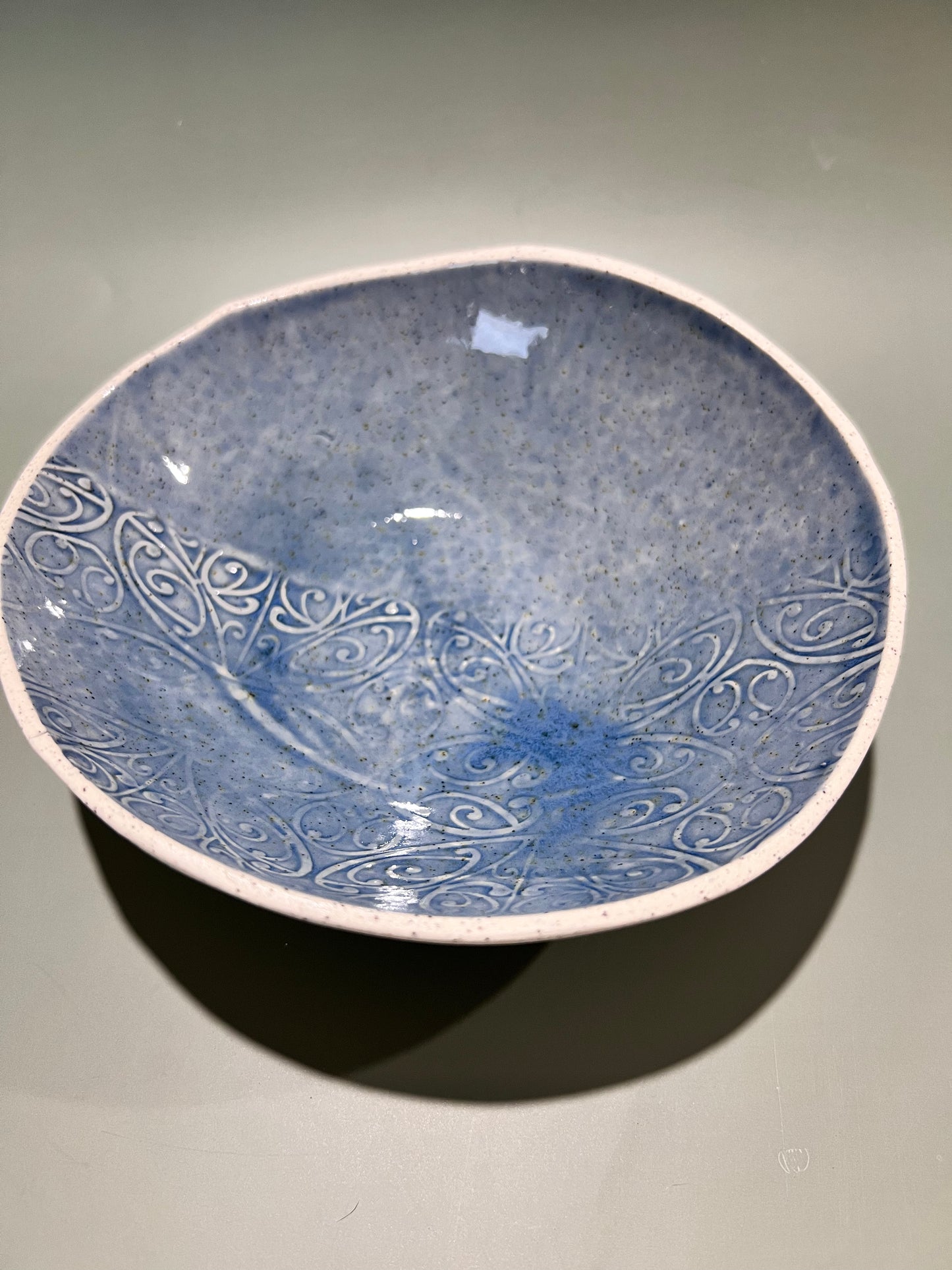 Stoneware Blue bowl