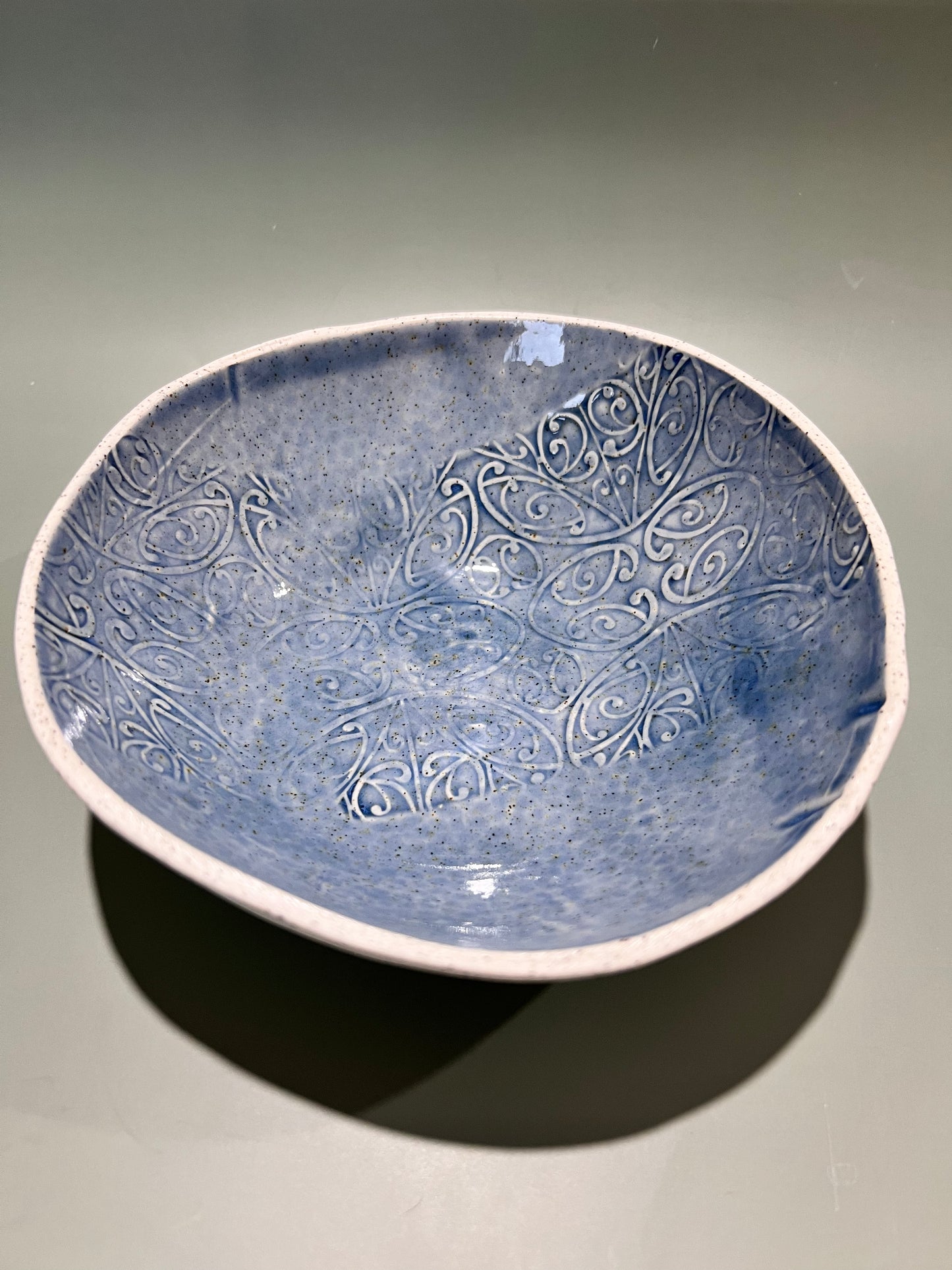 Stoneware Blue bowl