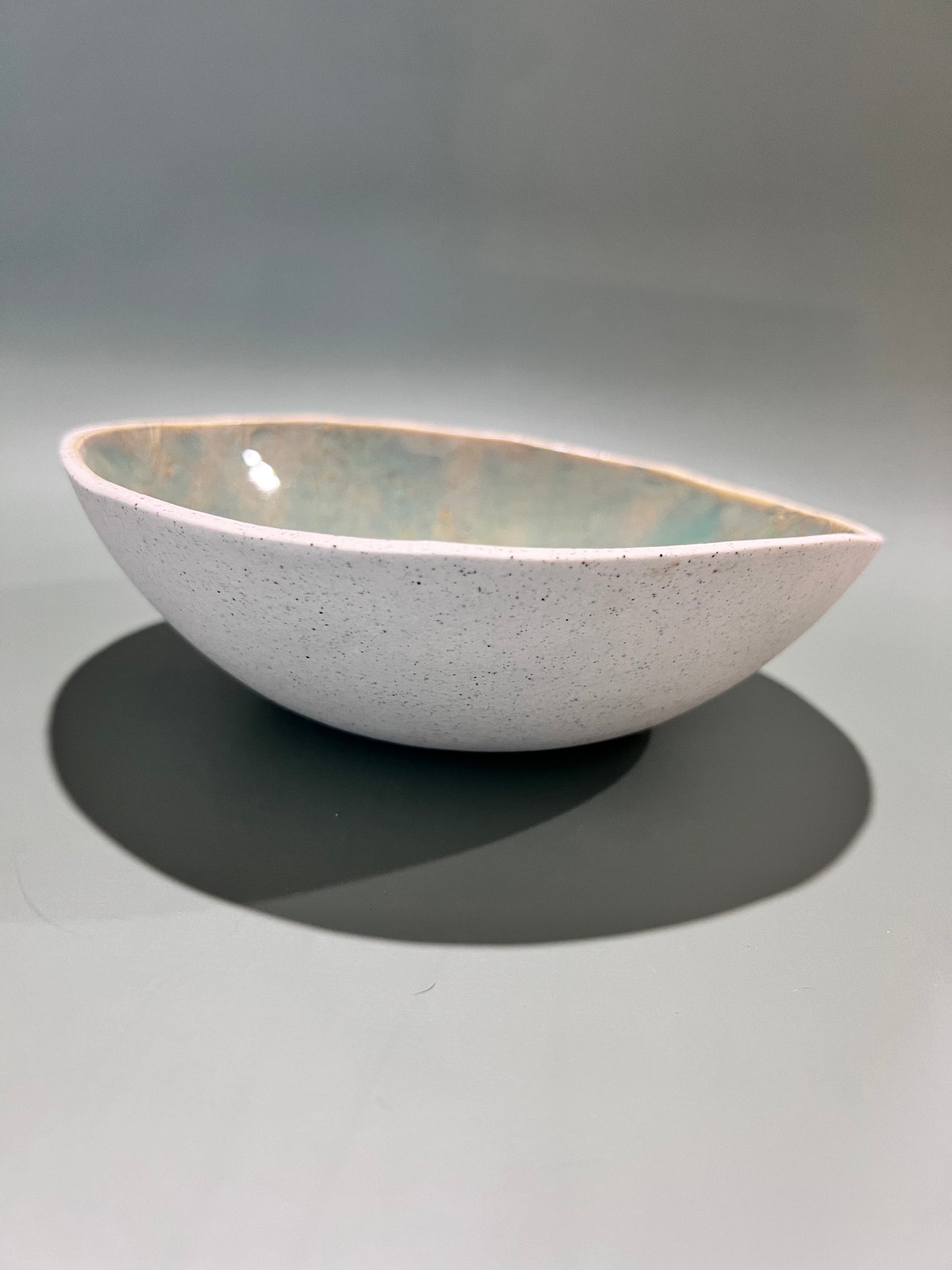 Stoneware Green Tea Bowl