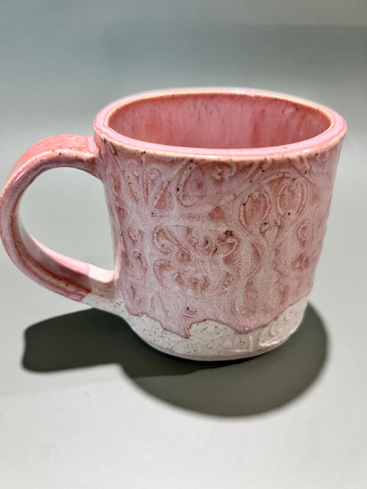 Pink opal mug