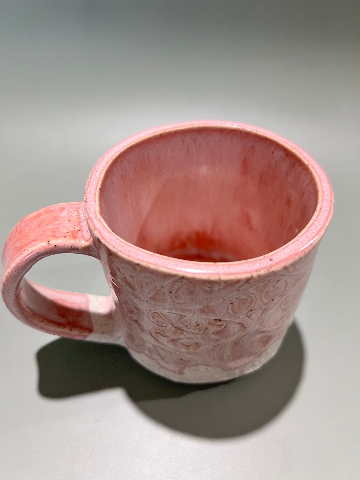 Pink opal mug