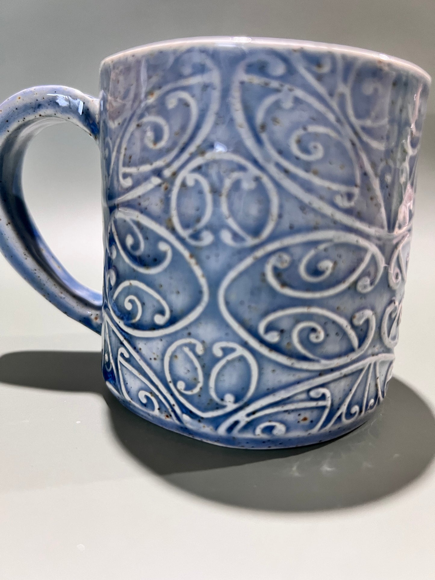 Peacock mug