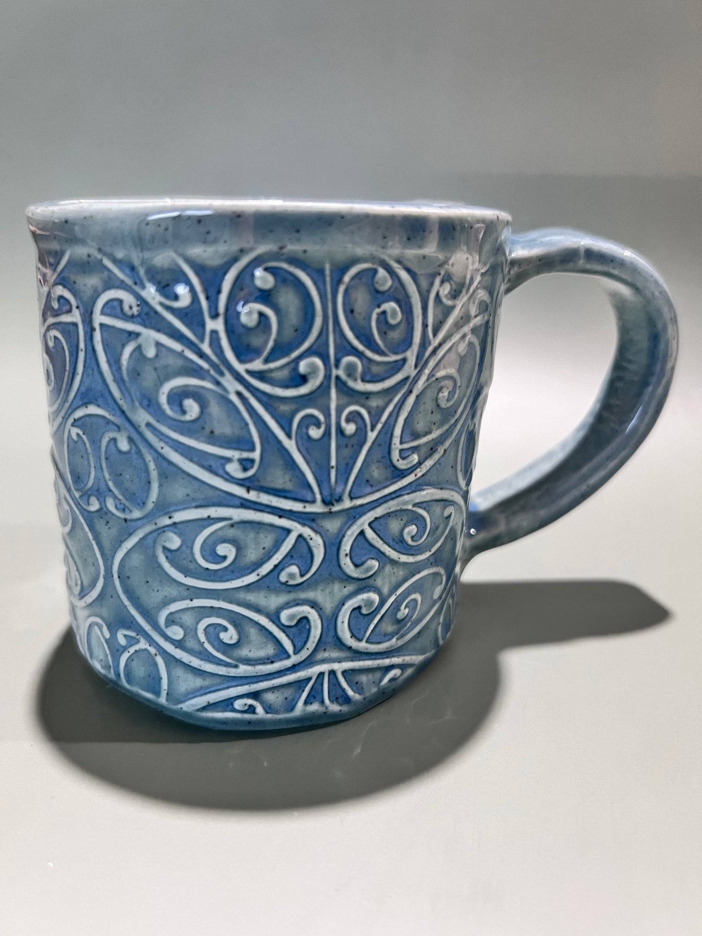 Blue mug