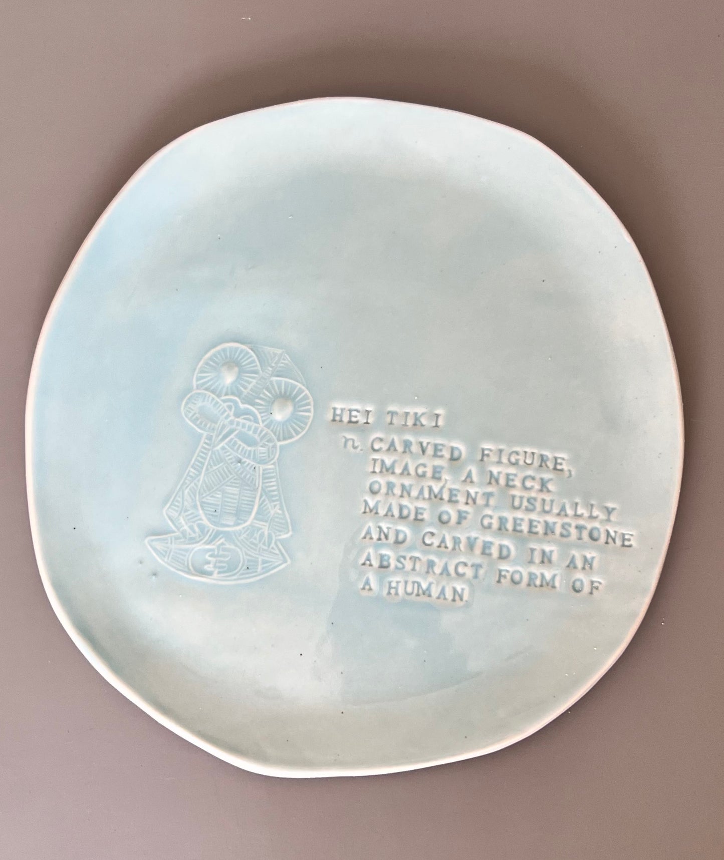 Tiki Plate