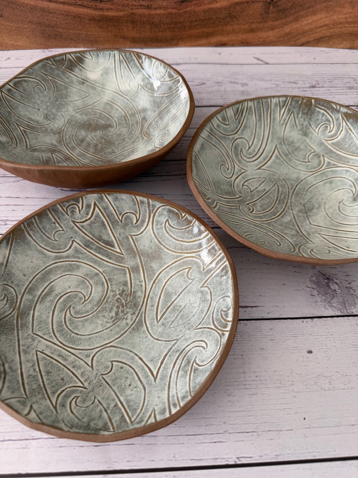 Glazed Brown Bowl small