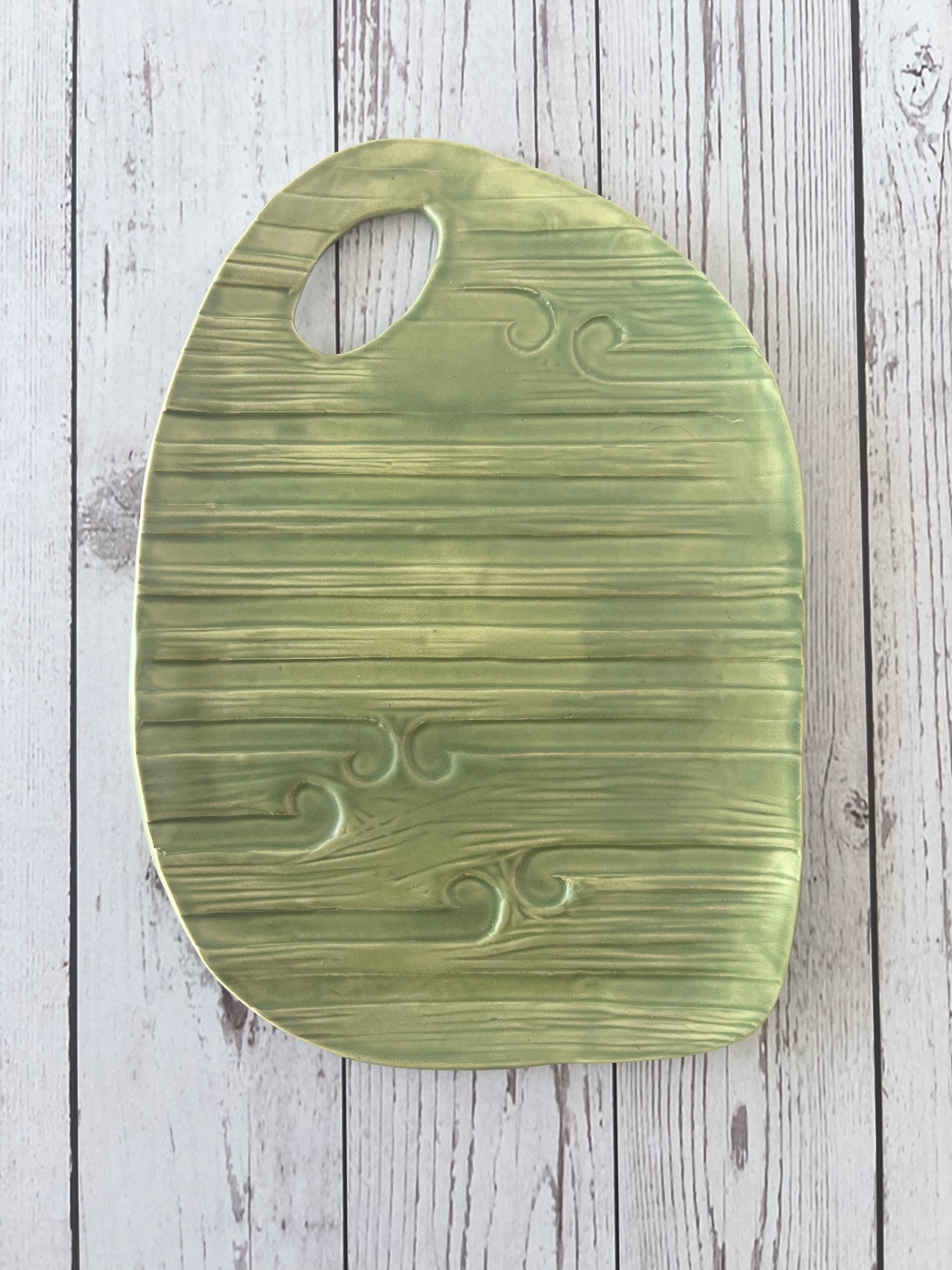 Plate Koru Koru platter – Kristyceramics