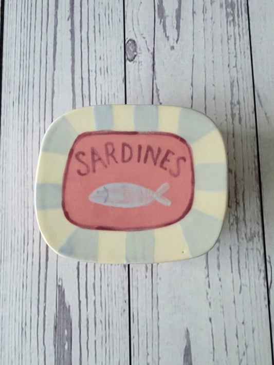 Pink sardine trinket