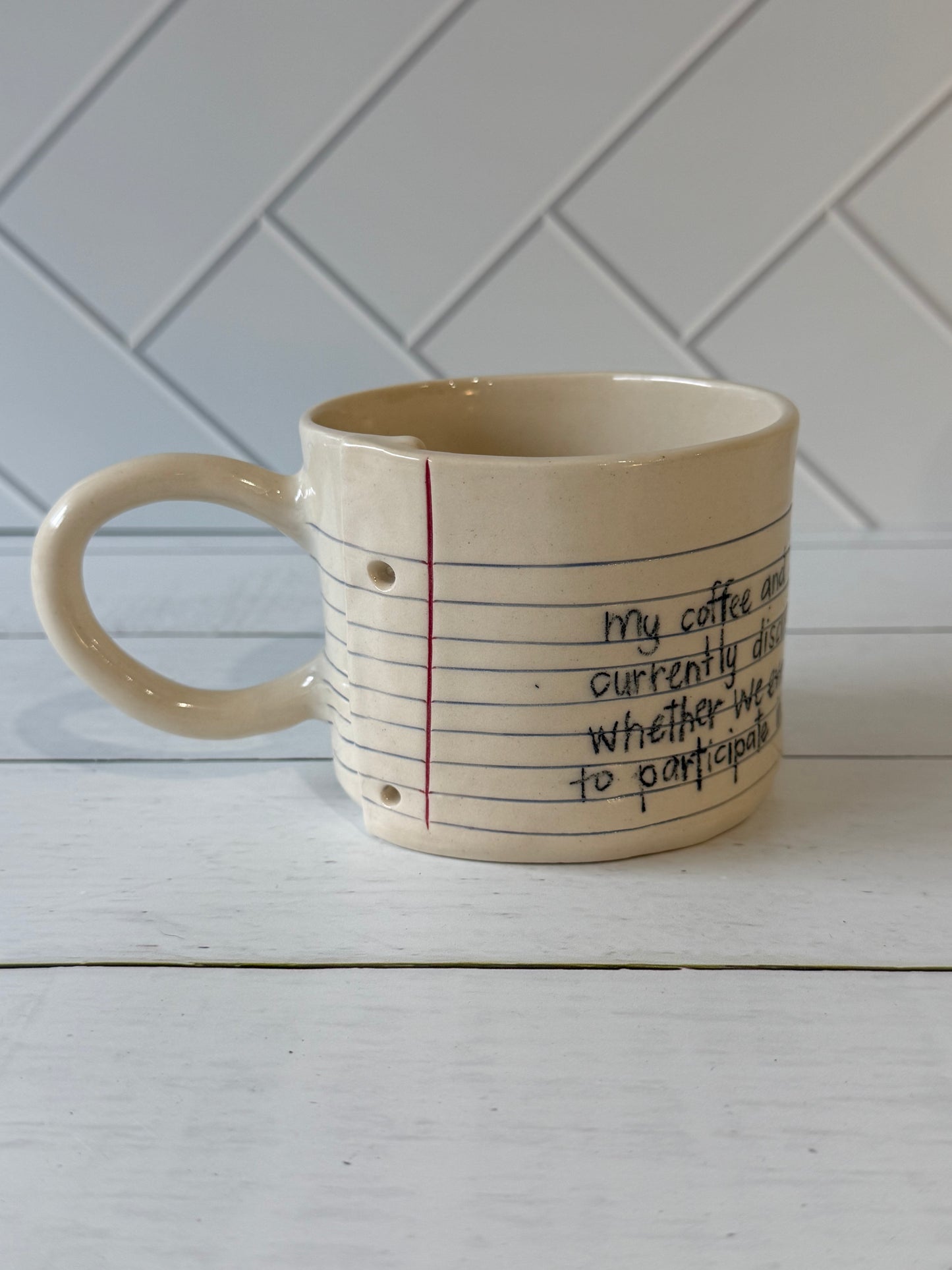 My coffee and I