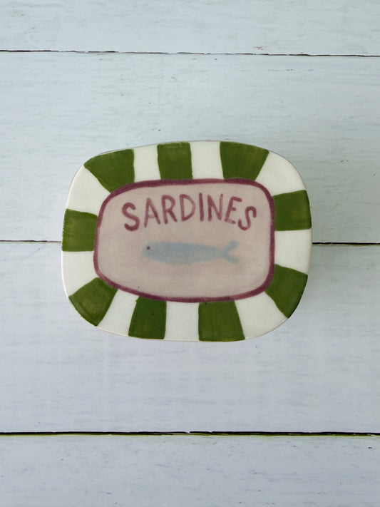 Green sardine trinket