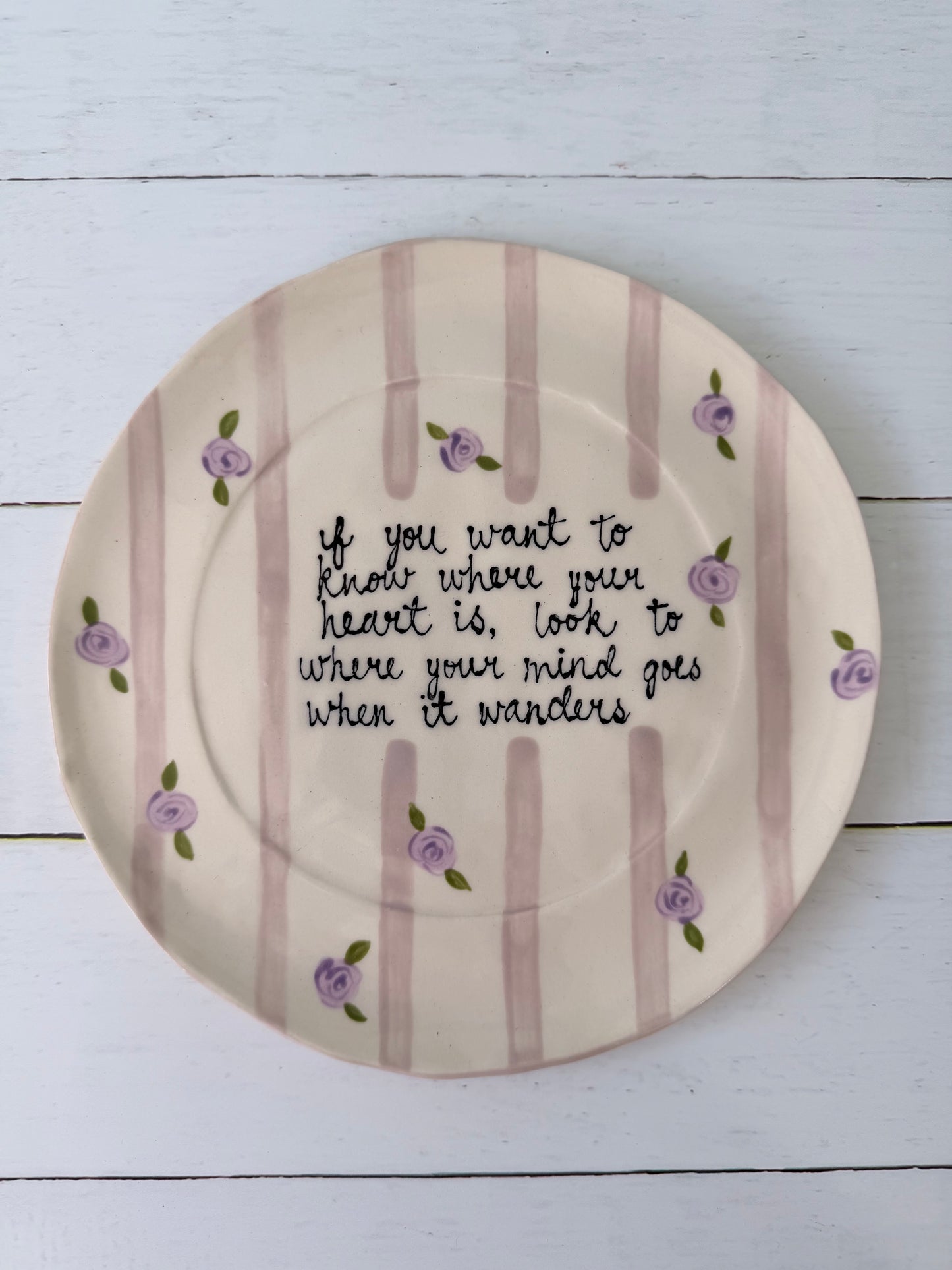 if you want to know where your heart is