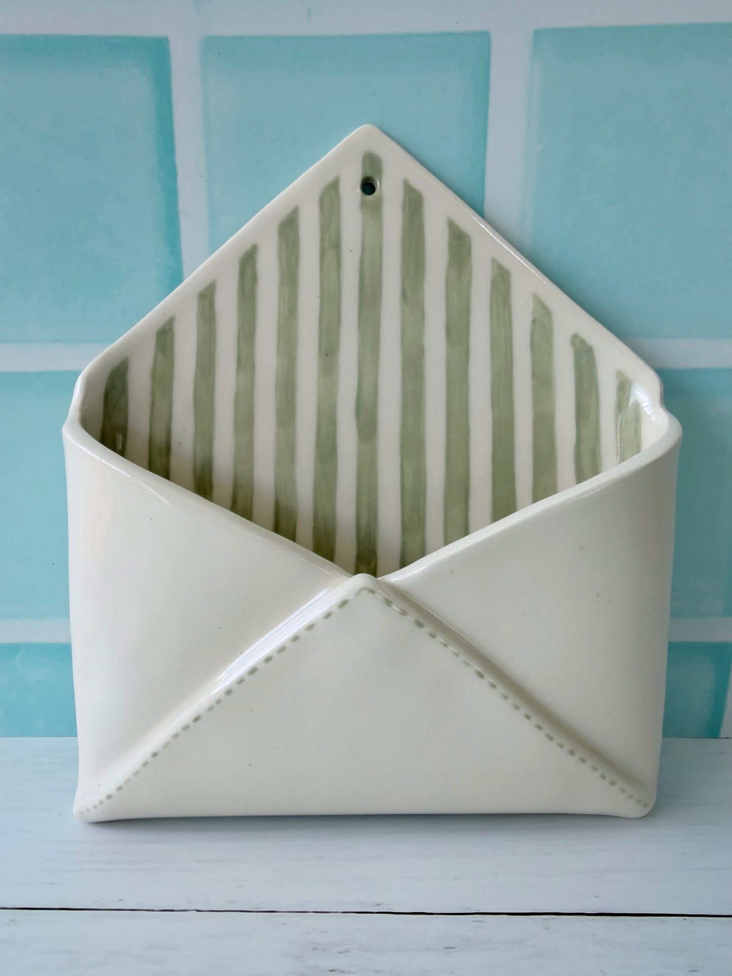 Green envelope