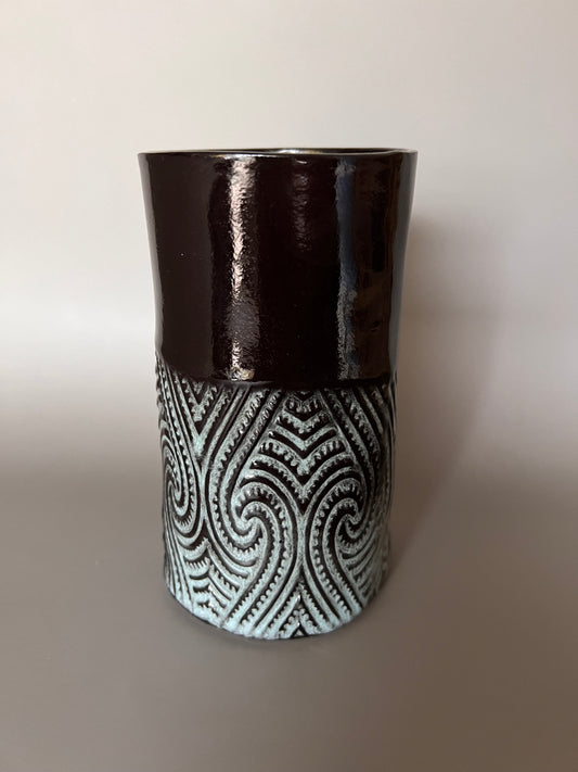 Black small vase