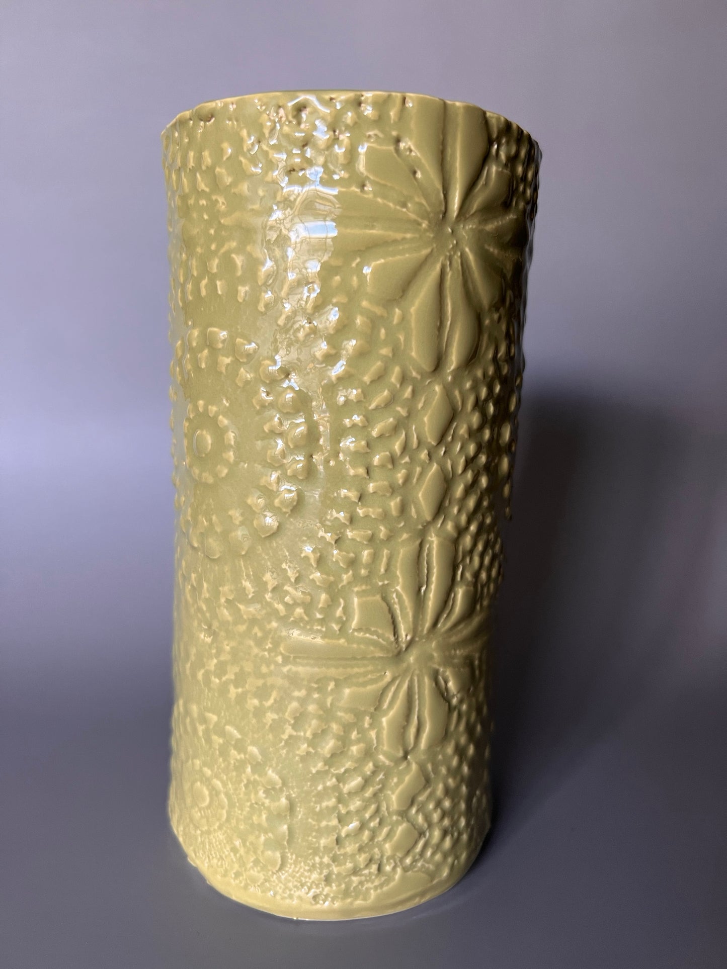 Avocado Green Vase