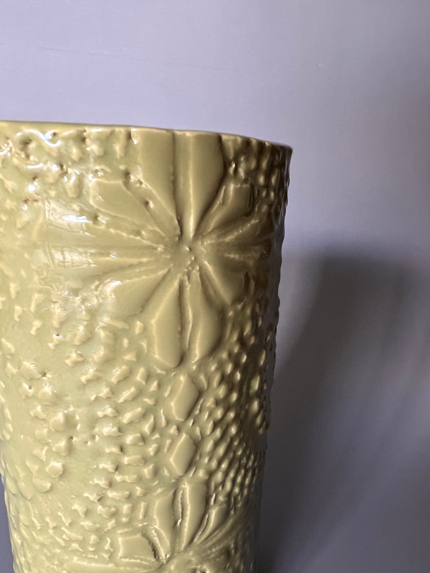 Avocado Green Vase